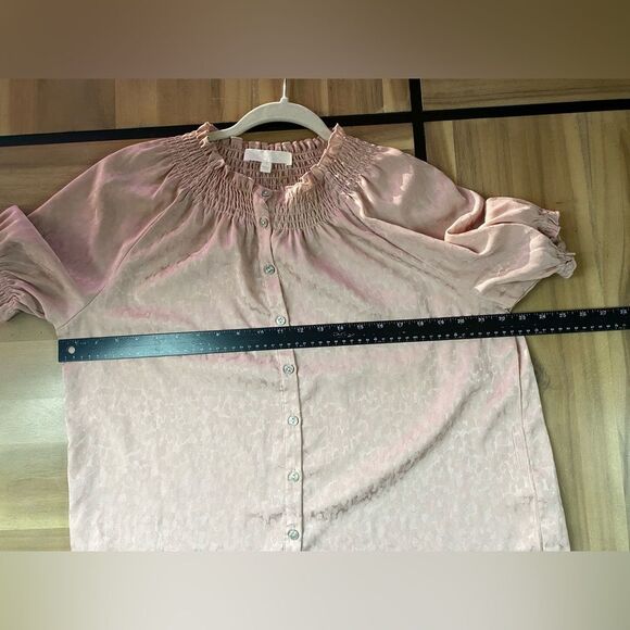 Adyson Parker mauve pink shiney blouse - Picture 3 of 5
